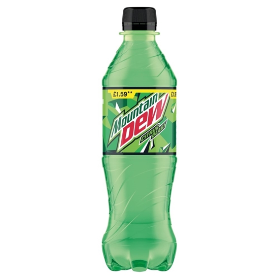 Picture of PM £1.59 MOUNTAIN DEW 500ML BOTTLE X 12