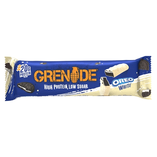 Picture of GRENADE BAR OREO WHITE 60G X 12