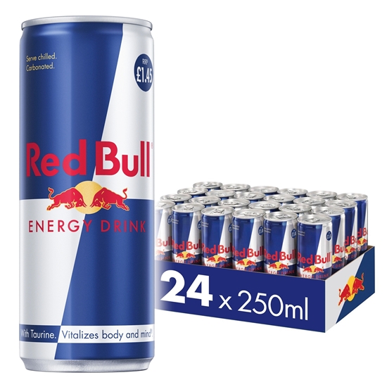 Picture of PM £1.65 RED BULL *250ML* CANS x 24