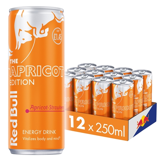 Picture of PM £1.65 RED BULL APRICOT EDITION 250ml x 12
