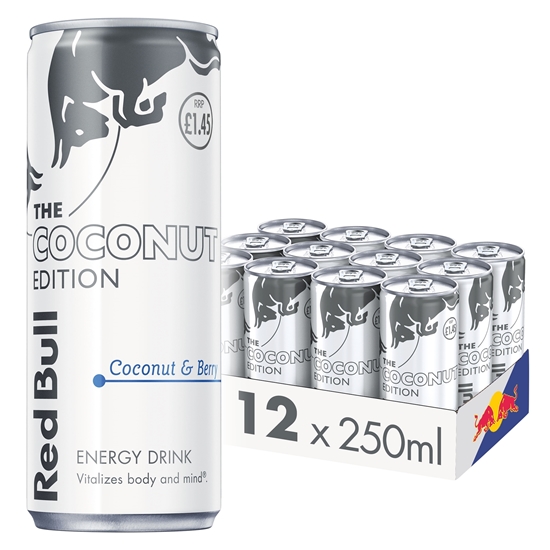 Picture of PM £1.65 RED BULL COCONUT 250ML CANS x 12