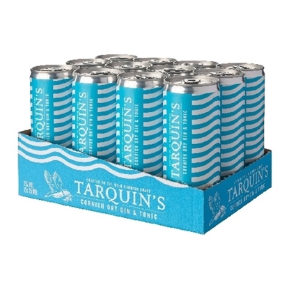 Picture of TARQUINS GIN & TONIC 250ml x 12