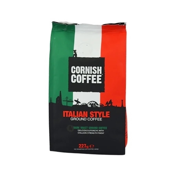 Picture of CORNISH COFFEE ITALIAN STYLE GROUND COFFEE 227G X6