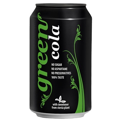 Picture of GREEN COLA CANS  330ML X 24