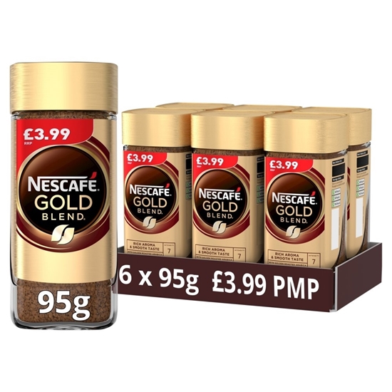 Picture of PM £3.99 GOLD BLEND COFFEE 95G X 6