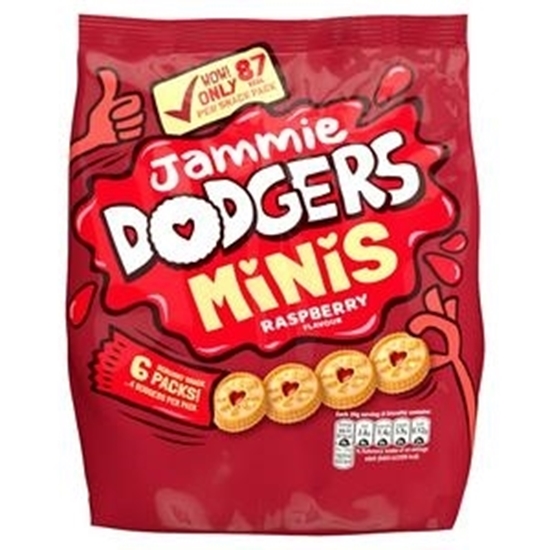 Picture of JAMMIE DODGERS MINIS 6PK 120g x 8