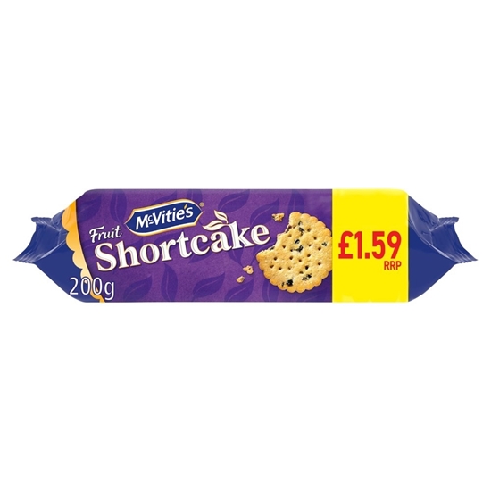 Picture of PM £1.59 MCVITIES  FRUIT SHORTCAKE 200G X 12