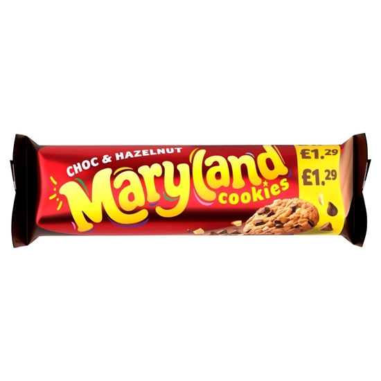 Picture of PM £1.29 MARYLAND CHOC CHIP/HAZELNUT 200G X 12