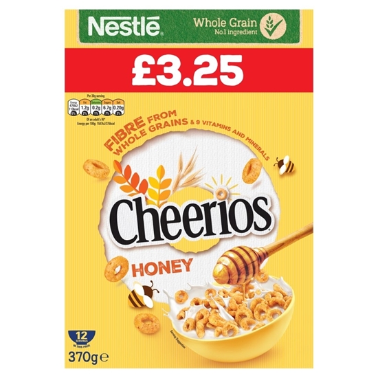 Picture of PM £3.25 CHEERIOS HONEY 370G X 6