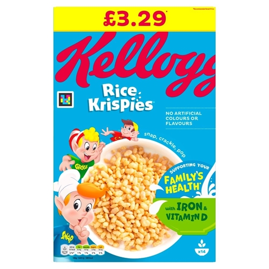 Picture of PM £3.29 KELLOGGS RICE KRISPIES 430g x 7