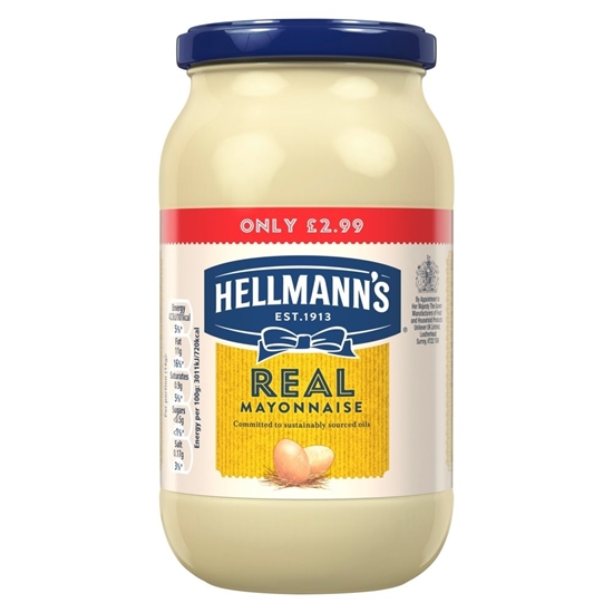 Picture of PM £2.99 HELLMANNS MAYONNAISE 400G X 6 