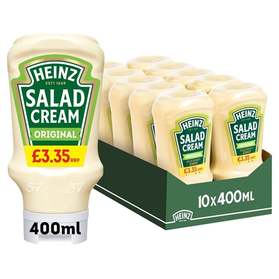 Picture of PM £3.35 HEINZ SALAD CREAM SQUEEZY 400G x 10