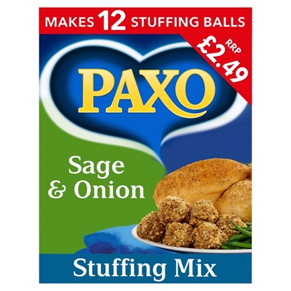 Picture of PM £2.49 PAXO SAGE/ONION STUFFING 170G X 8