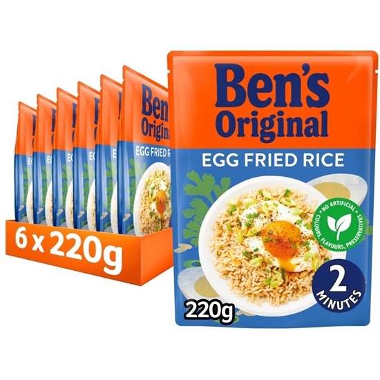 Picture of BENS EGG FRIED RICE 220G X 6