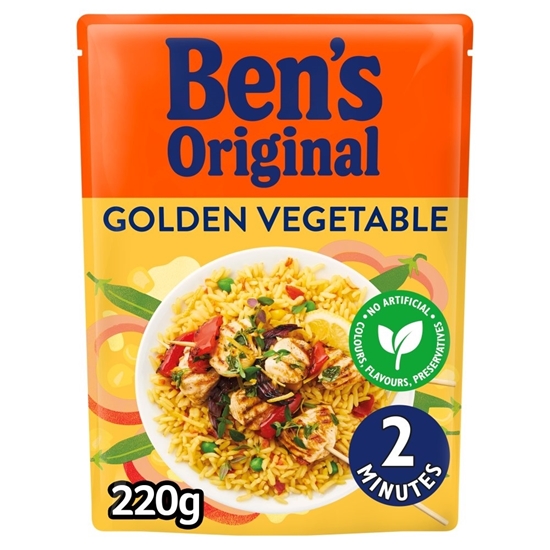 Picture of BENS GOLDEN VEG RICE 220G x6