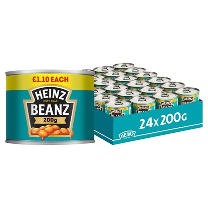 Picture of PM £1.10 HEINZ BEANZ 200G X 24