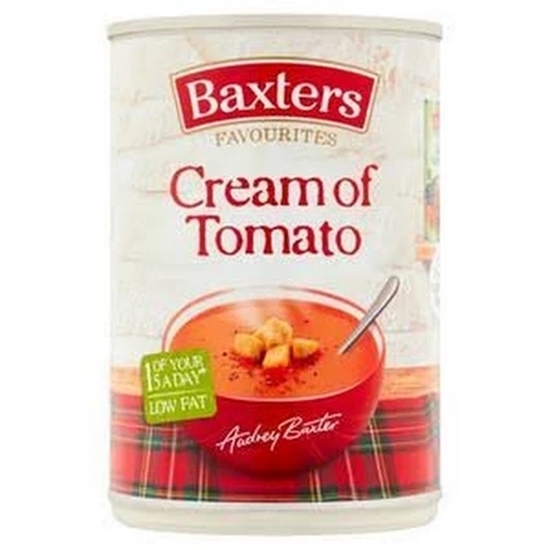 Picture of BAXTERS CREAM OF TOMATO SOUP 400g x 12