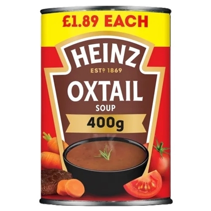 Picture of PM £1.89 HEINZ OXTAIL SOUP 400g X 12