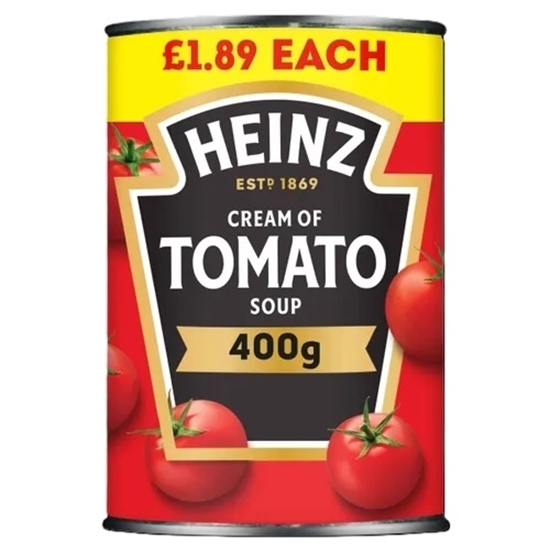 Picture of PM £1.89 HEINZ TOMATO SOUP 400g X 24