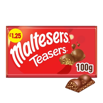Picture of PM £1.50 MALTESER TEASER BAR 100G x 23