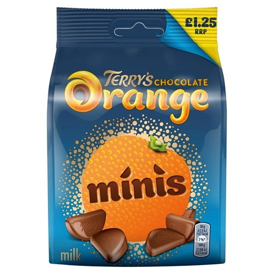 Picture of PM £1.25 TERRY CHOCOLATE ORANGE MINIS 95G x 10