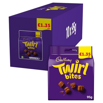 Picture of PM £1.50 CADBURY TWIRL BITES 85G X 10