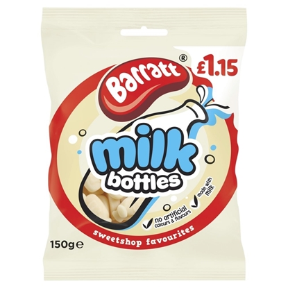 Picture of PM £1.15 BARRATT MILK BOTTLES 150G x 12