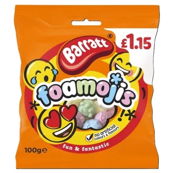 Picture of PM £1.15 BARRATT FUN & FANTASTIC EMOJIS 100g x 12