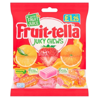 Picture of PM £1.25 FRUITELLA JUICY CHEWS 135g x 12