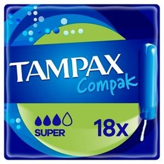 Picture of TAMPAX COMPAK SUPER 18'S X 6