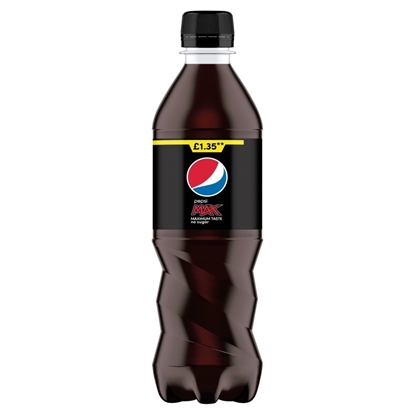 Picture of PM £1.35 PEPSI MAX 500ML BOTTLE X 12