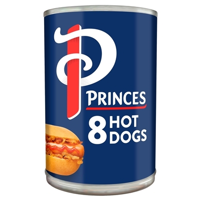 Picture of PRINCES HOT DOGS 8's 400g x 12