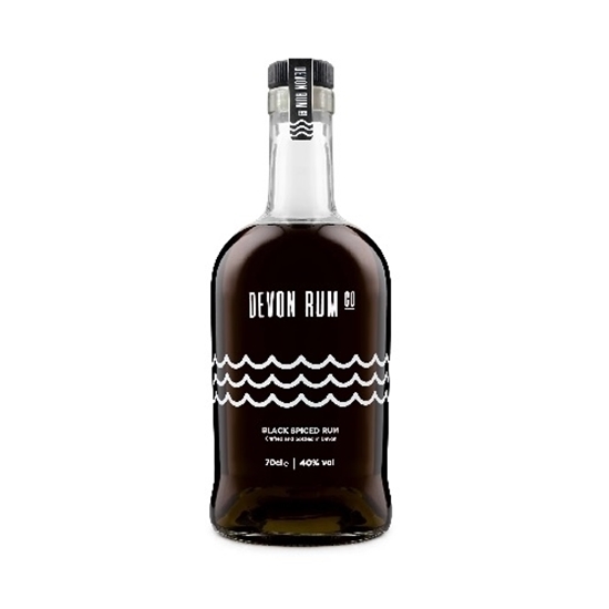 Picture of DEVON RUM BLACK SPICED RUM 70cl x 6