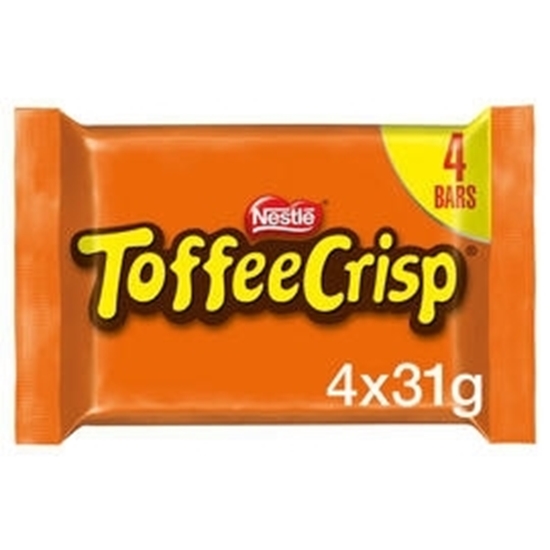 Picture of TOFFEE CRISP 4 PK 31G X 14