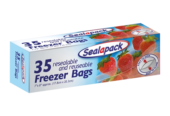 Picture of SEALAPACK FREEZER BAGS 35'S X 12