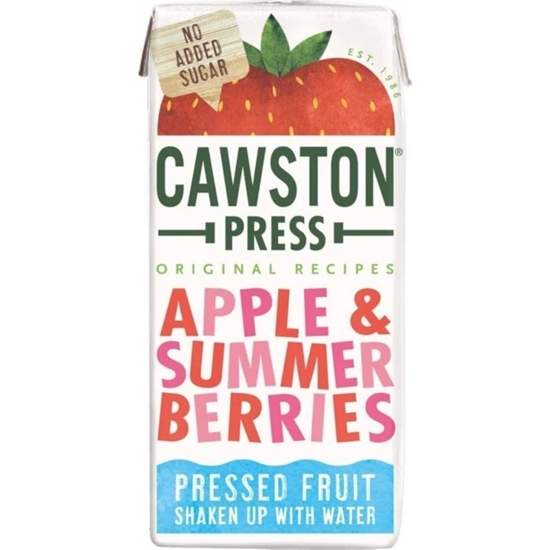 Picture of CAWSTON PRESS APPLE + SUMMER BERRIES KIDS 200MLx18