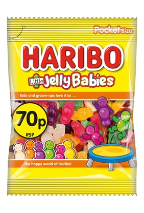 Picture of PM 70P HARIBO LITTLE JELLY BABIES 60g X 20