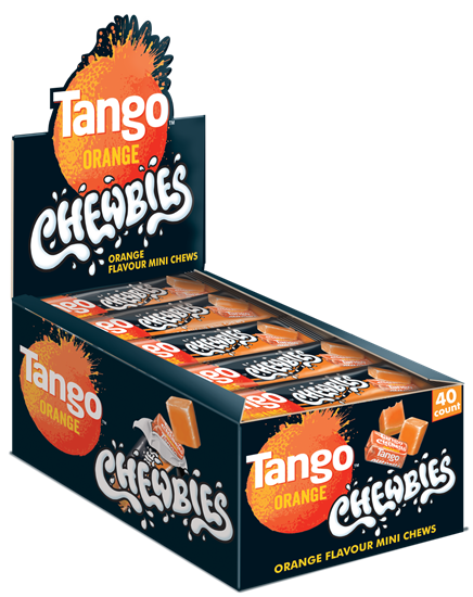 Picture of TANGO CHEWBIES ORANGE STICK PACK 30g x 40