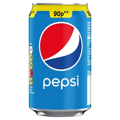 Picture of PM 90P PEPSI CANS 330ML X 24