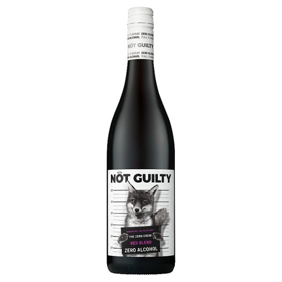 Picture of MCGUIGANS NOT GUILTY 0% ALCOHOL FREE RED 75CL X 6