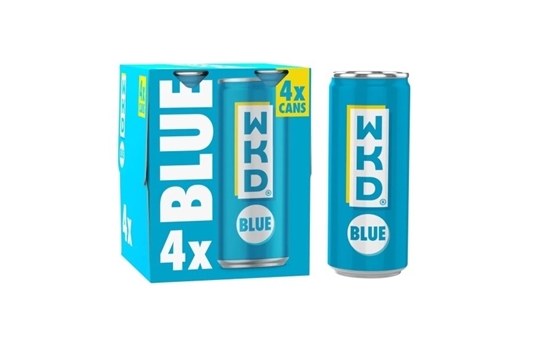 Picture of WKD BLUE 250ml CAN 4PK x 6