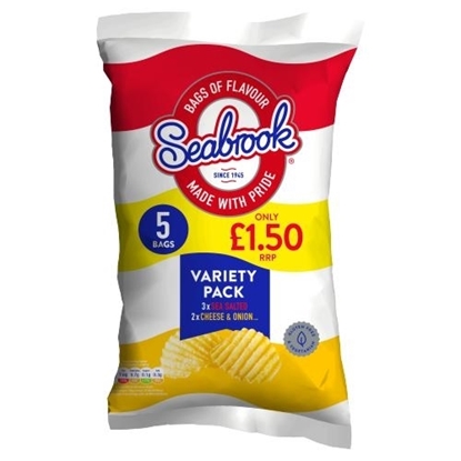 Picture of PM £1.50 SEABROOK FAMILY VARIETY 5PK X 8