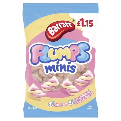 Picture of PM £1.15 BARRATTS MINI FLUMPS BAG 130g X 12