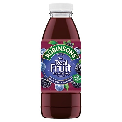 Picture of ROBINSONS RTD BLACKBERRY AND BLUEBERRY 500ML X 12