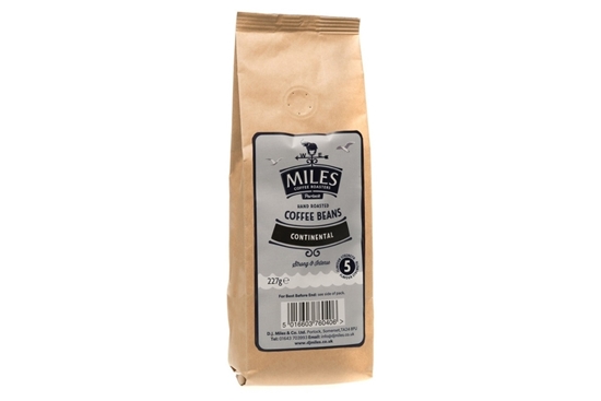 Picture of MILES CONTINENTAL COFFEE BEANS 227G X 12