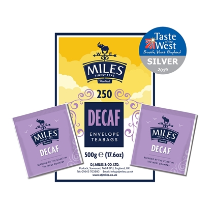 Picture of MILES DECAF TEA BAGS ENVELOPED 250'S X 1