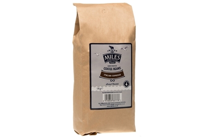 Picture of MILES ITALIAN ESPRESSO 1KG COFFEE BEANS X 10