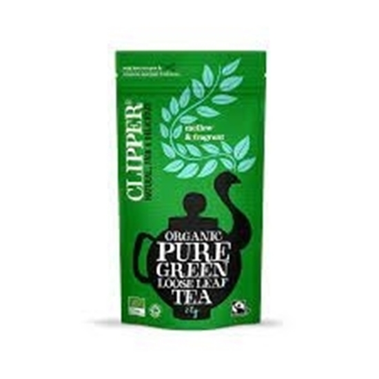 Picture of CLIPPER PURE GREEN LOOSE LEAF  TEA 80g x 6