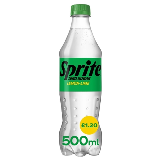 Picture of PM £1.20 SPRITE *ZERO* 500ML BOTTLE X 12