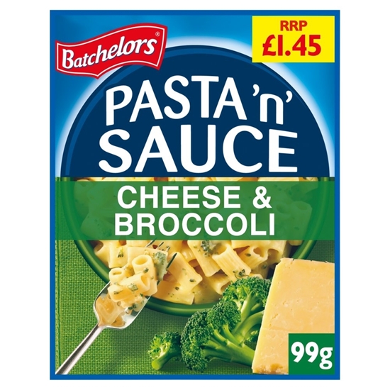 Picture of PM £1.45 PASTA N SAUCE CHEESE& BROCOLLI PACKET x 7